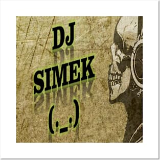 T-Shirt ``Dj Simek´´ #4 Posters and Art